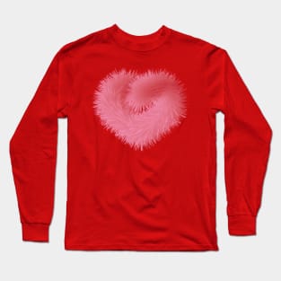 Pink Fur Love Long Sleeve T-Shirt